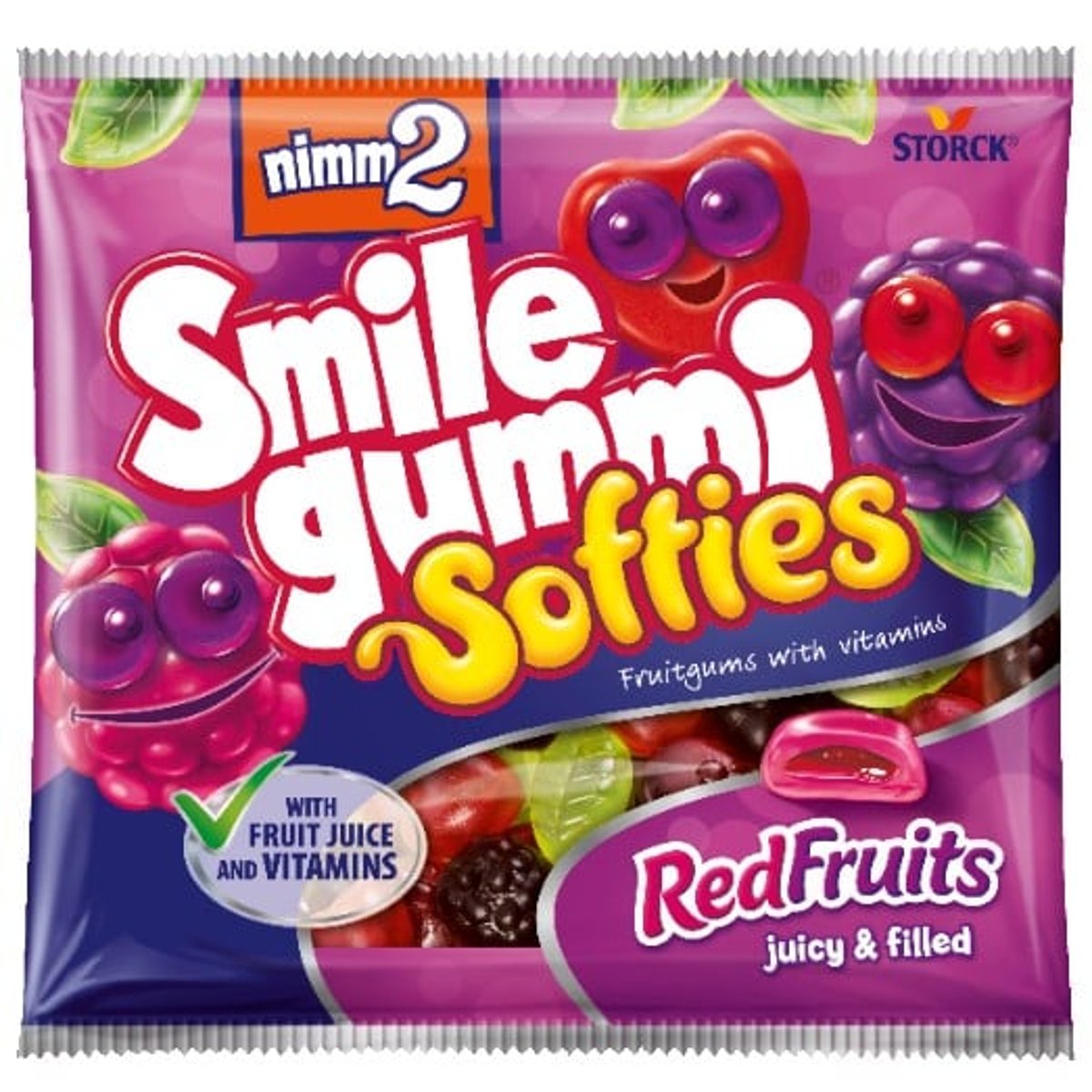 nimm2 Smilegummi Softies Red Fruits
