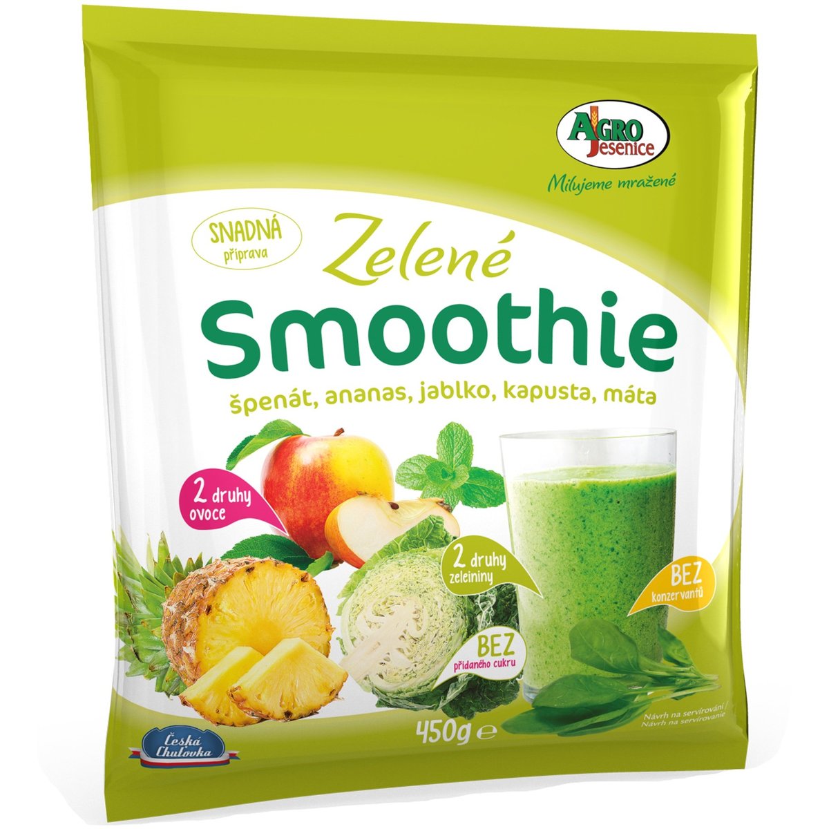 Agro Jesenice Smoothie zelené