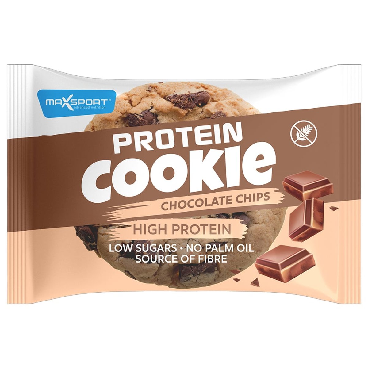Max Sport Protein cookie s kousky mléčné čokolády