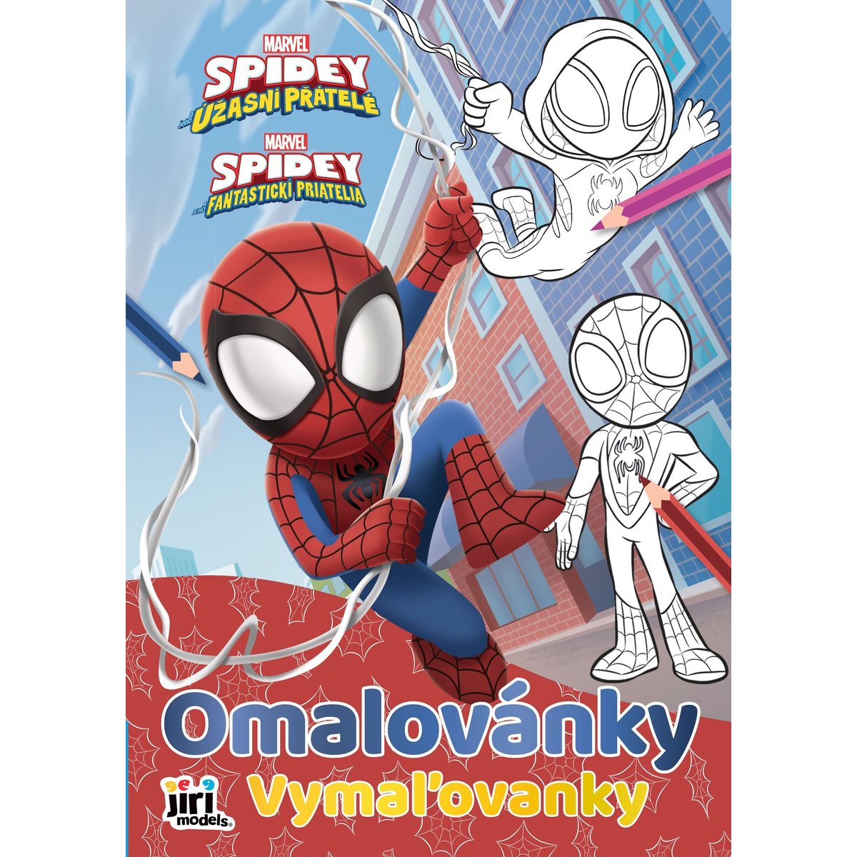 JIRI MODELS Omalovánky Spidey