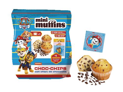 Mini Muffiny s kousky čokolády, 125 g