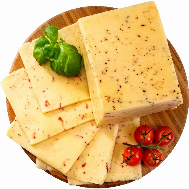 Excelent GOLD přírodní polotvrdý sýr rajče-bazalka