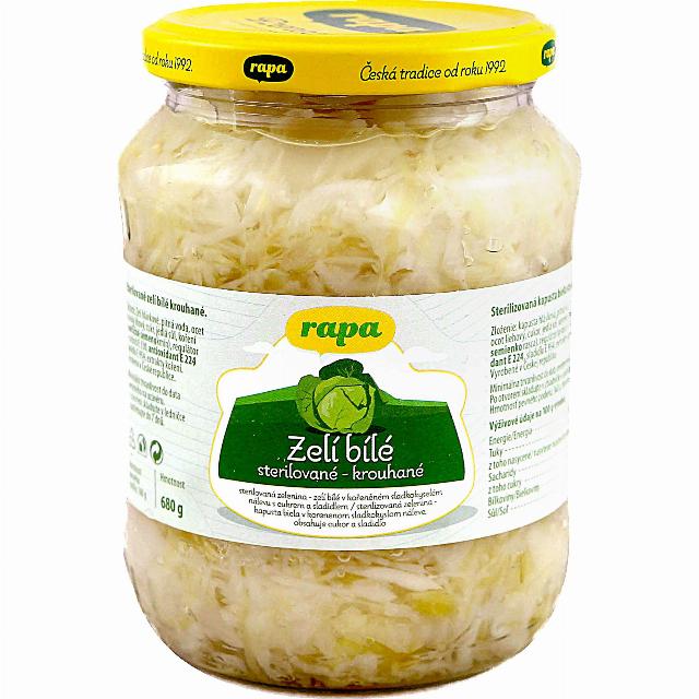 Rapa Bzenec Zelí sterilované