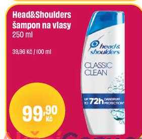 Head&Shoulders Šampon na vlasy 250 ml