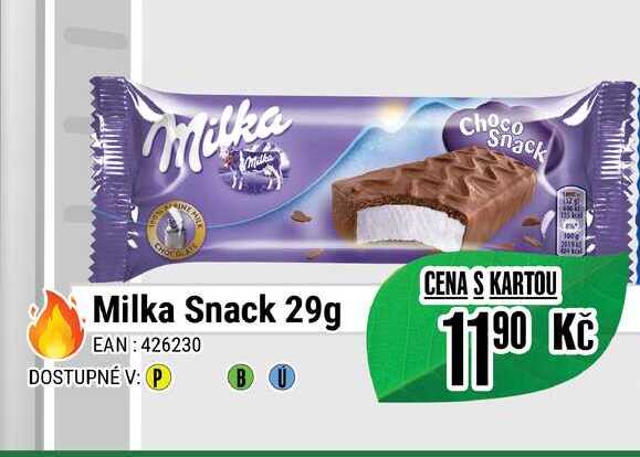 Milka Snack 29g   