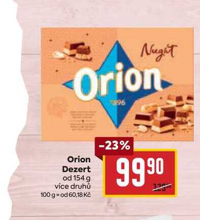 Orion Dezert od 154 g 