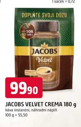 JACOBS VELVET CREMA 180 g 