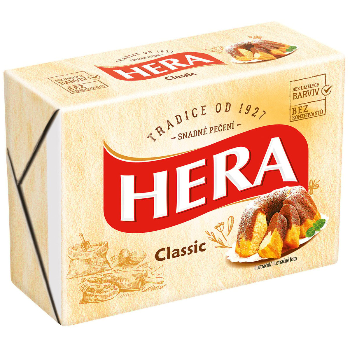 Hera classic rostlinný tuk v akci