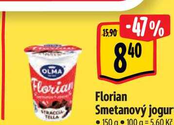   Florian Smetanový jogur •150 g 
