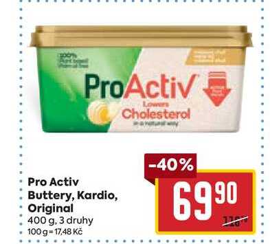 Pro.activ buttery 400g