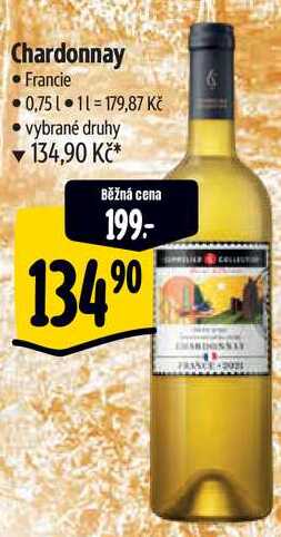 Chardonnay, 0,75 l