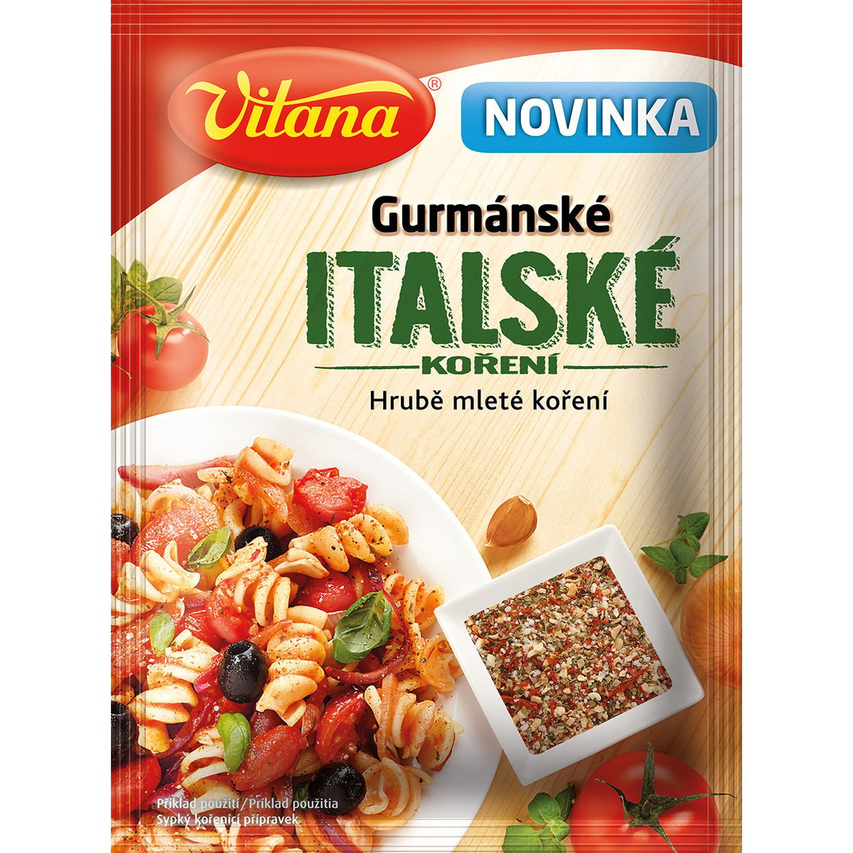 Vitana Gurmánské italské koření hrubě mleté