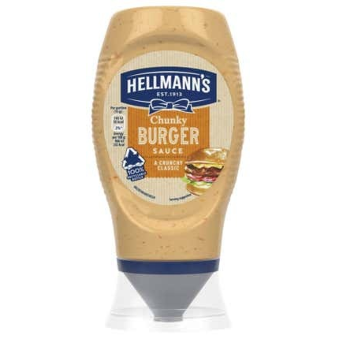 Hellmann's Omáčka k masu Chunky burger