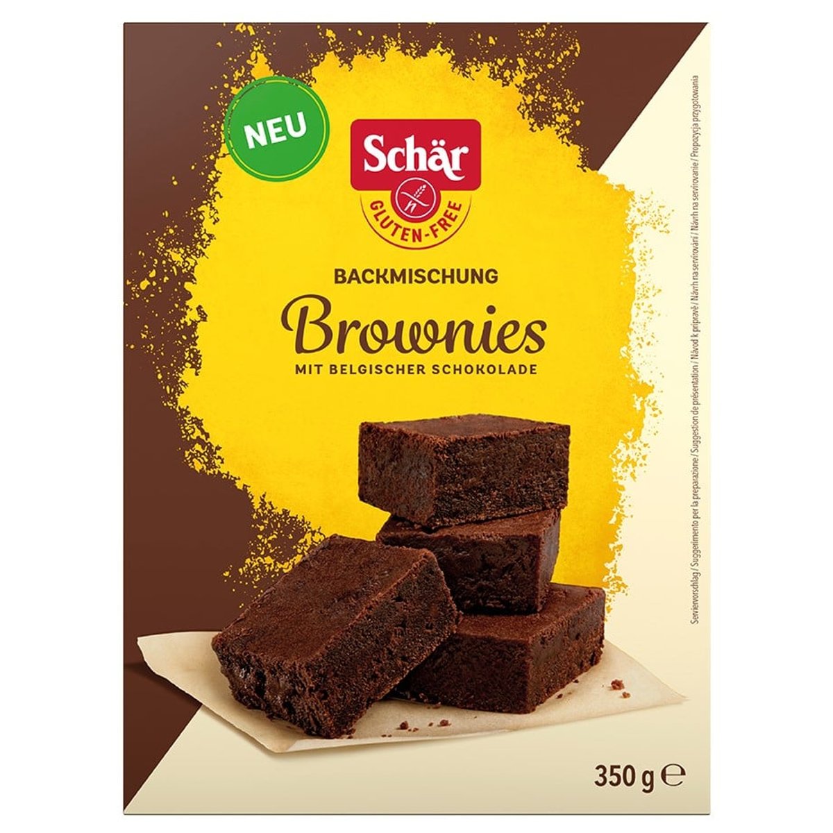 Schär Bezlepková brownies směs na pečení