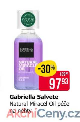 Gabriella Salvete Natural Miracel Oil péče na nehty 