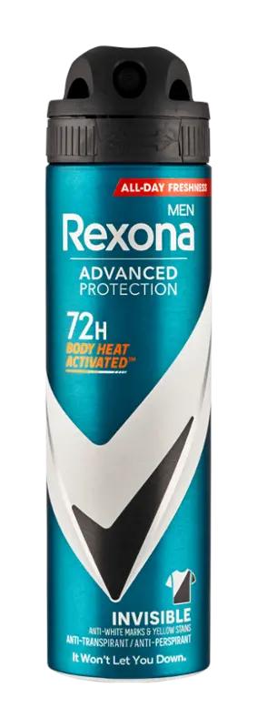 Rexona Antiperspirant sprej pro muže Invisible Black & White, 150 ml
