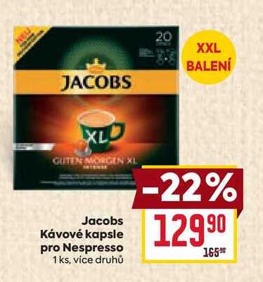 Jacobs Kávové kapsle pro Nespresso 1 ks