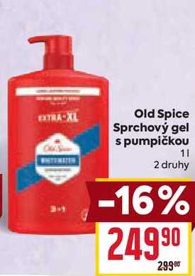 Old Spice Sprchový gel s pumpičkou 1l