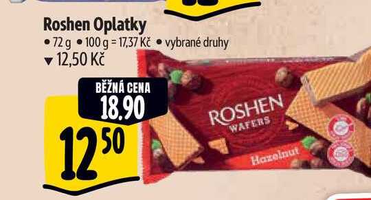 Roshen Oplatky  72 g 
