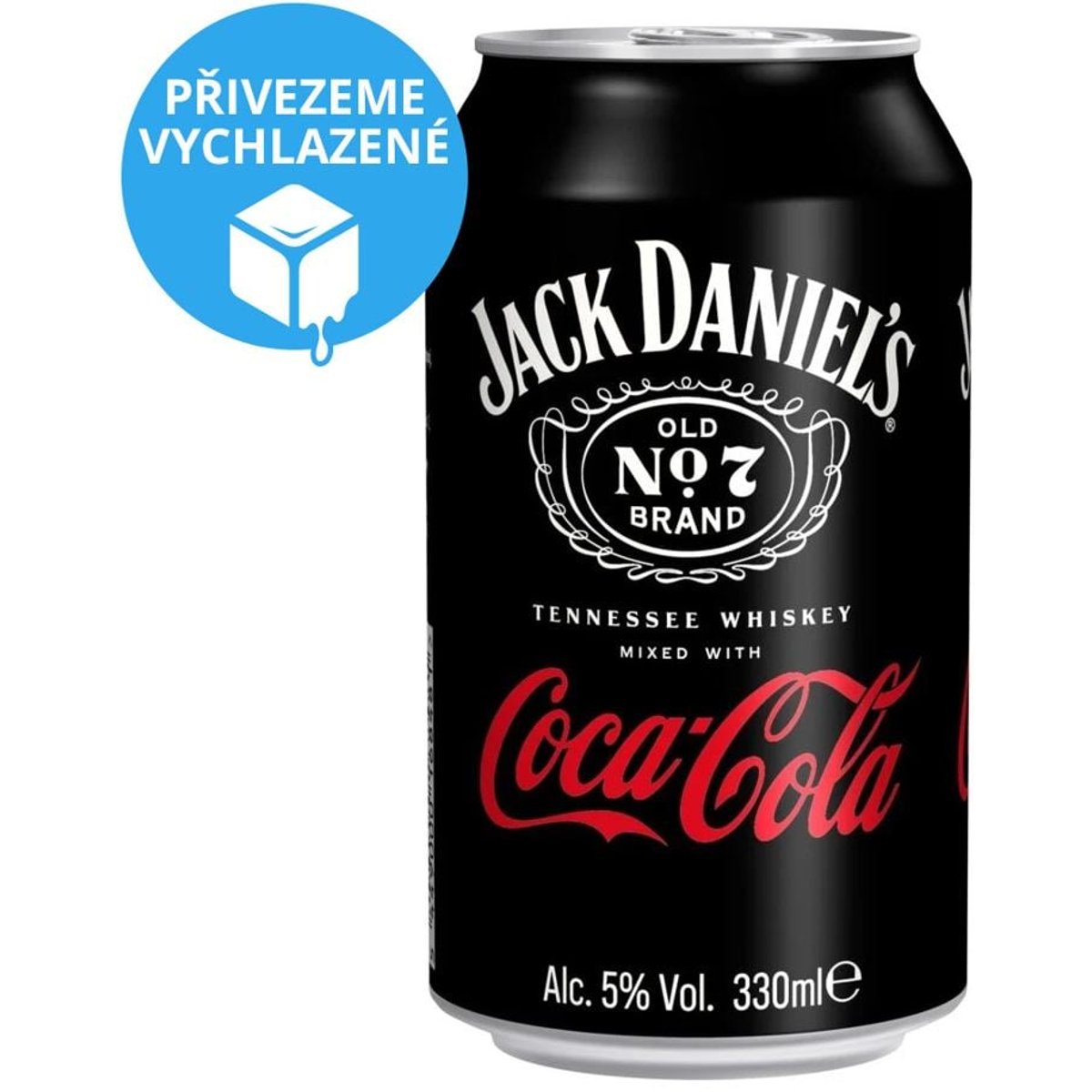 Jack Daniel's Tennessee Whiskey a Coca-Cola 5% plech