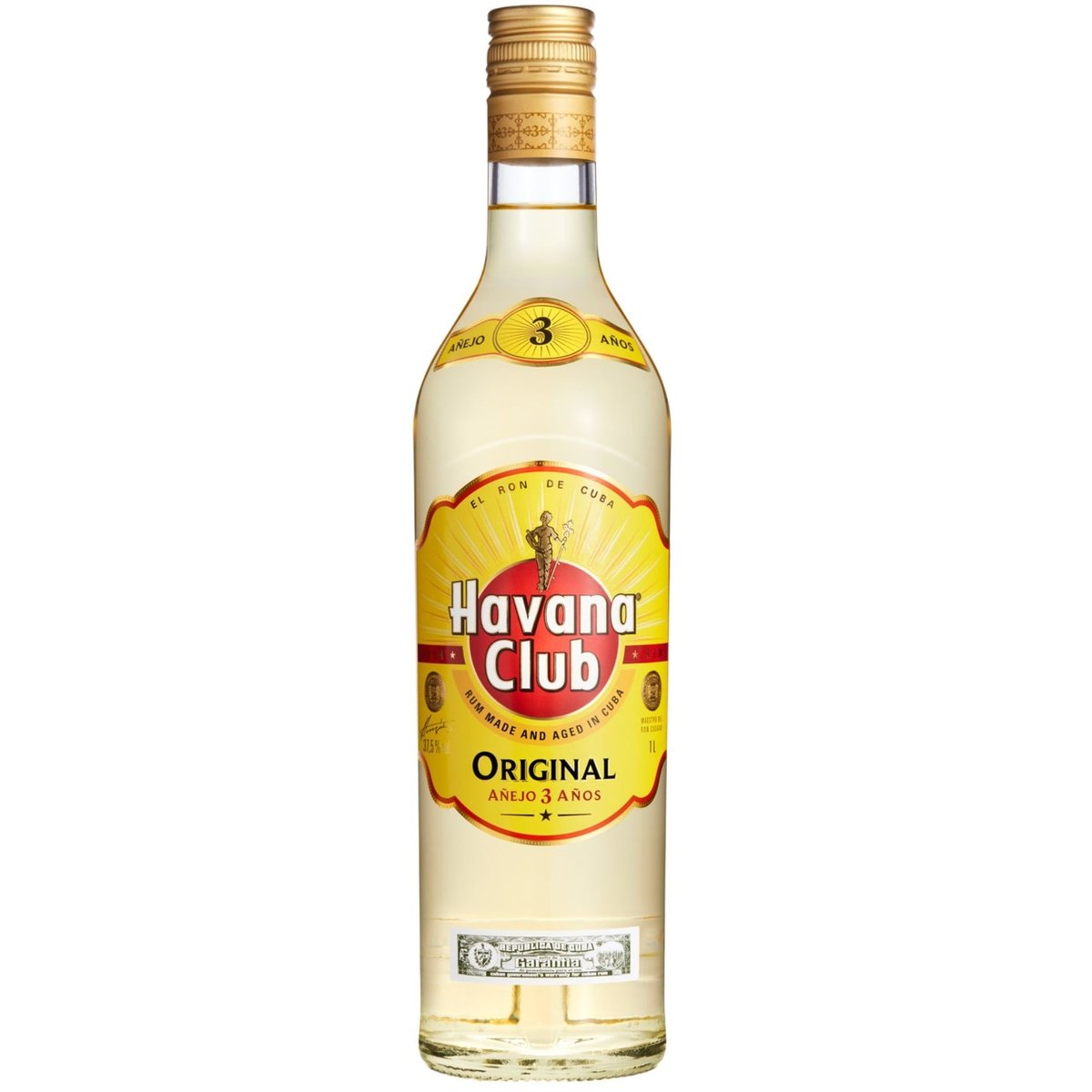 Havana Club Aňejo 3 Aňos rum 37,5%