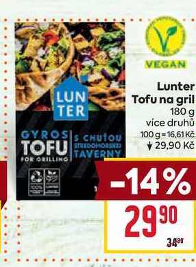 Lunter Tofu na gril 180 g