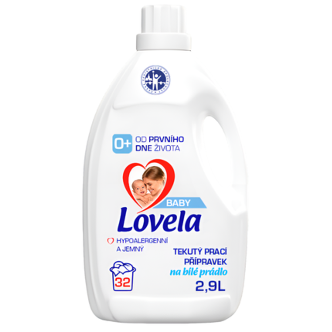 Lovela Baby Prací gel na bílé prádlo 2,9 l