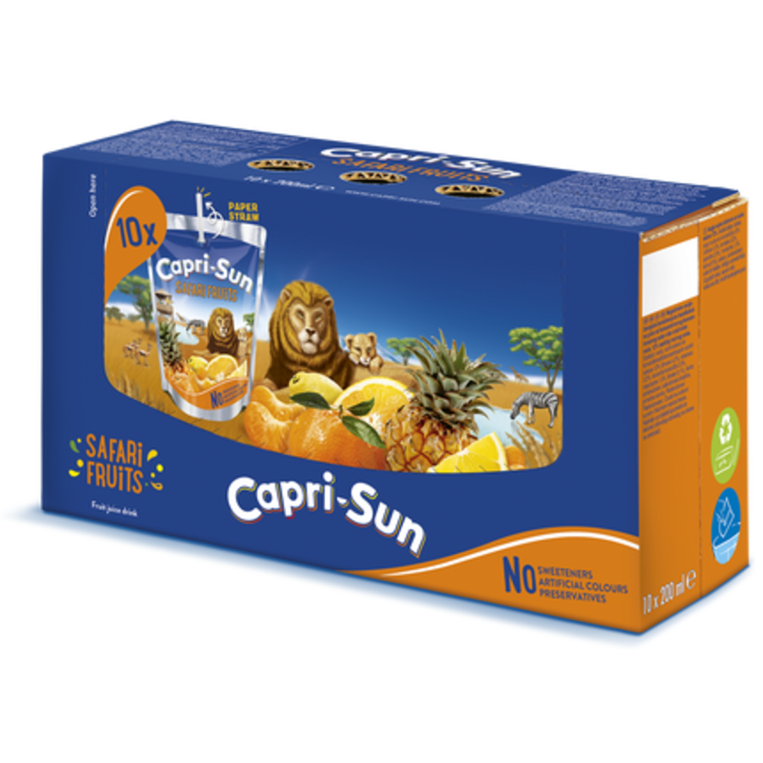 Capri Sun Safari fruits 10x200ml