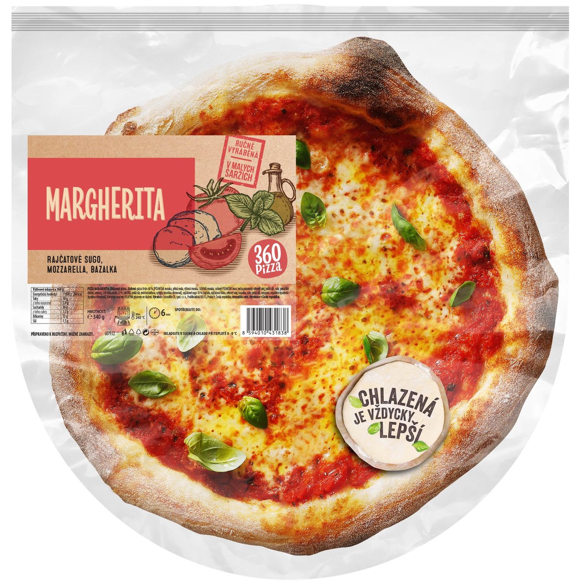 360 Pizza Margherita