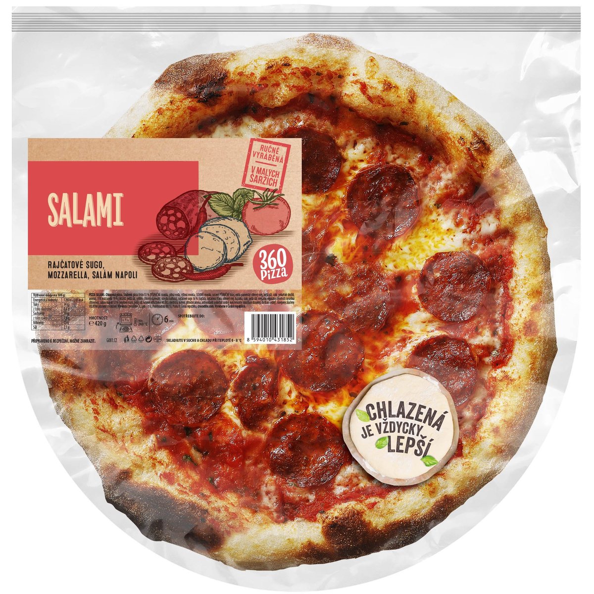 360 Pizza Salami