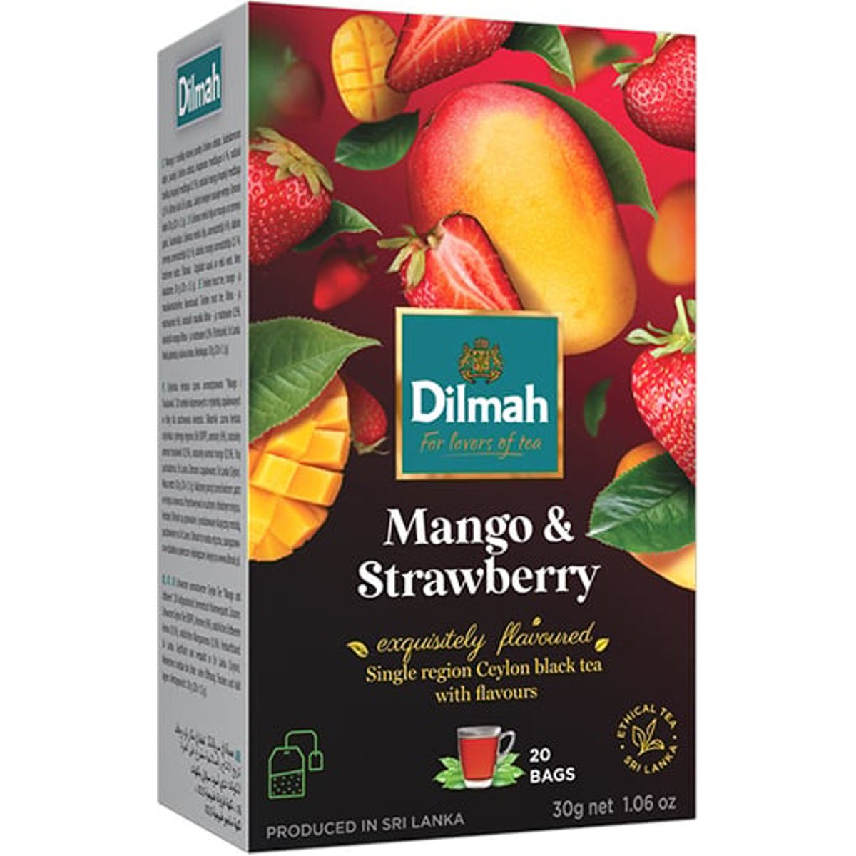 Dilmah Čaj černý mango a jahoda