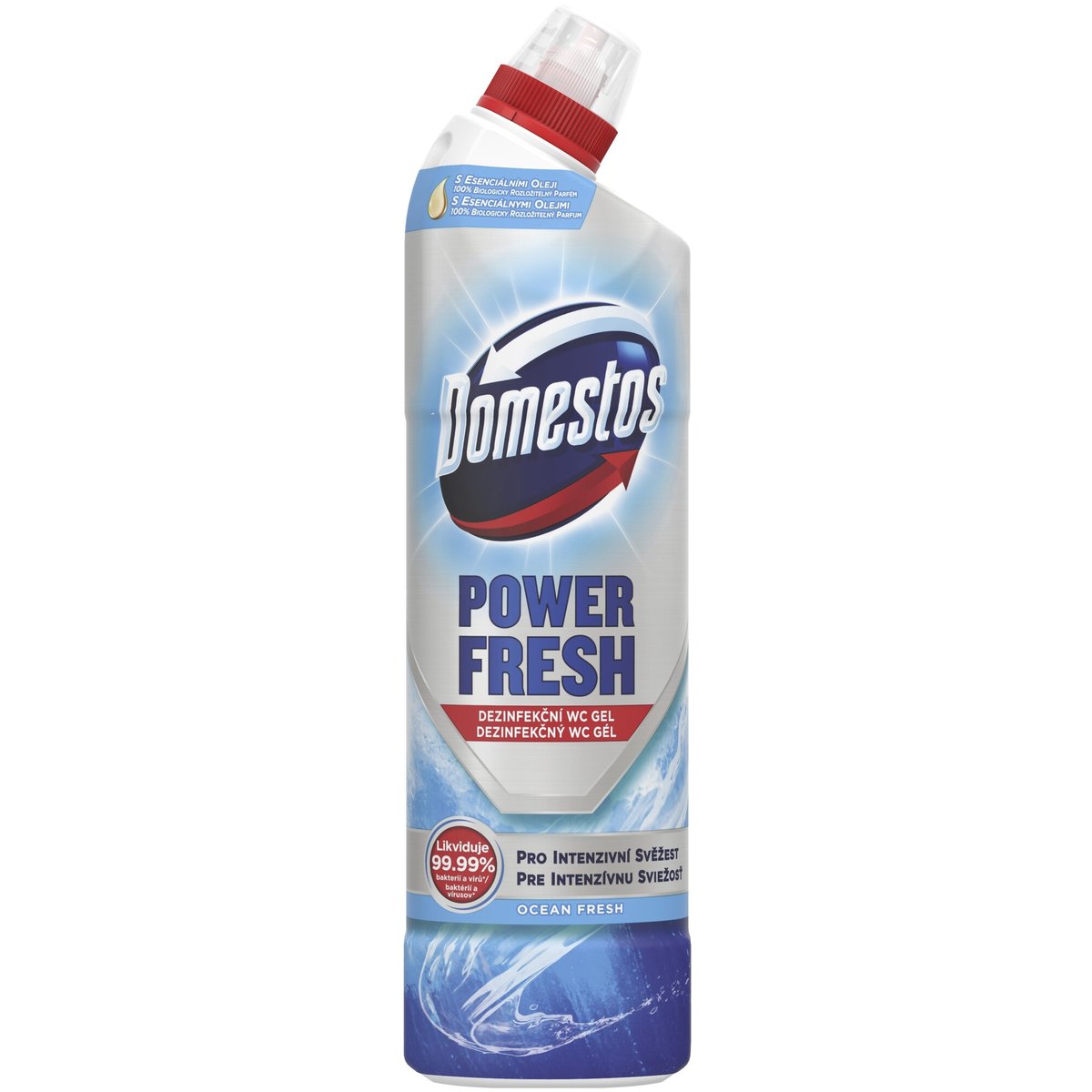 Domestos Power Fresh Ocean dezinfekční WC gel