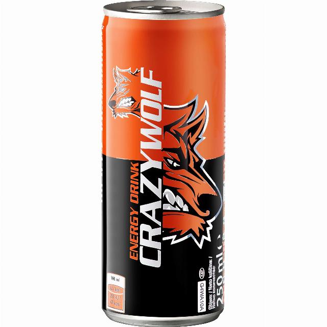 Crazy Wolf Energetický nápoj