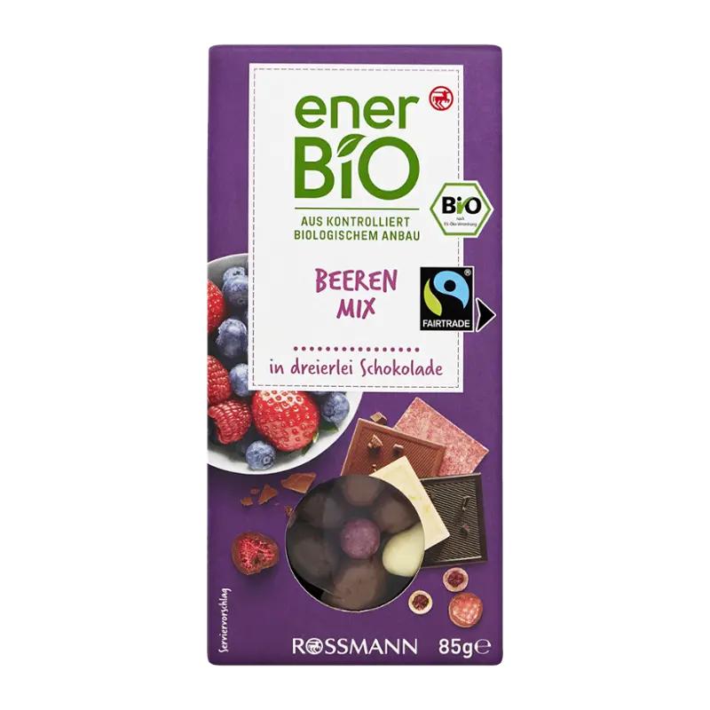 enerBiO Lesní ovoce v čokoládě, 85 g