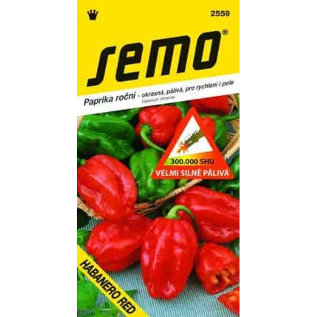 Semo Paprika roční Habanero Red