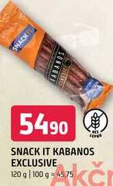 Snack it kabanos exclusive 120g