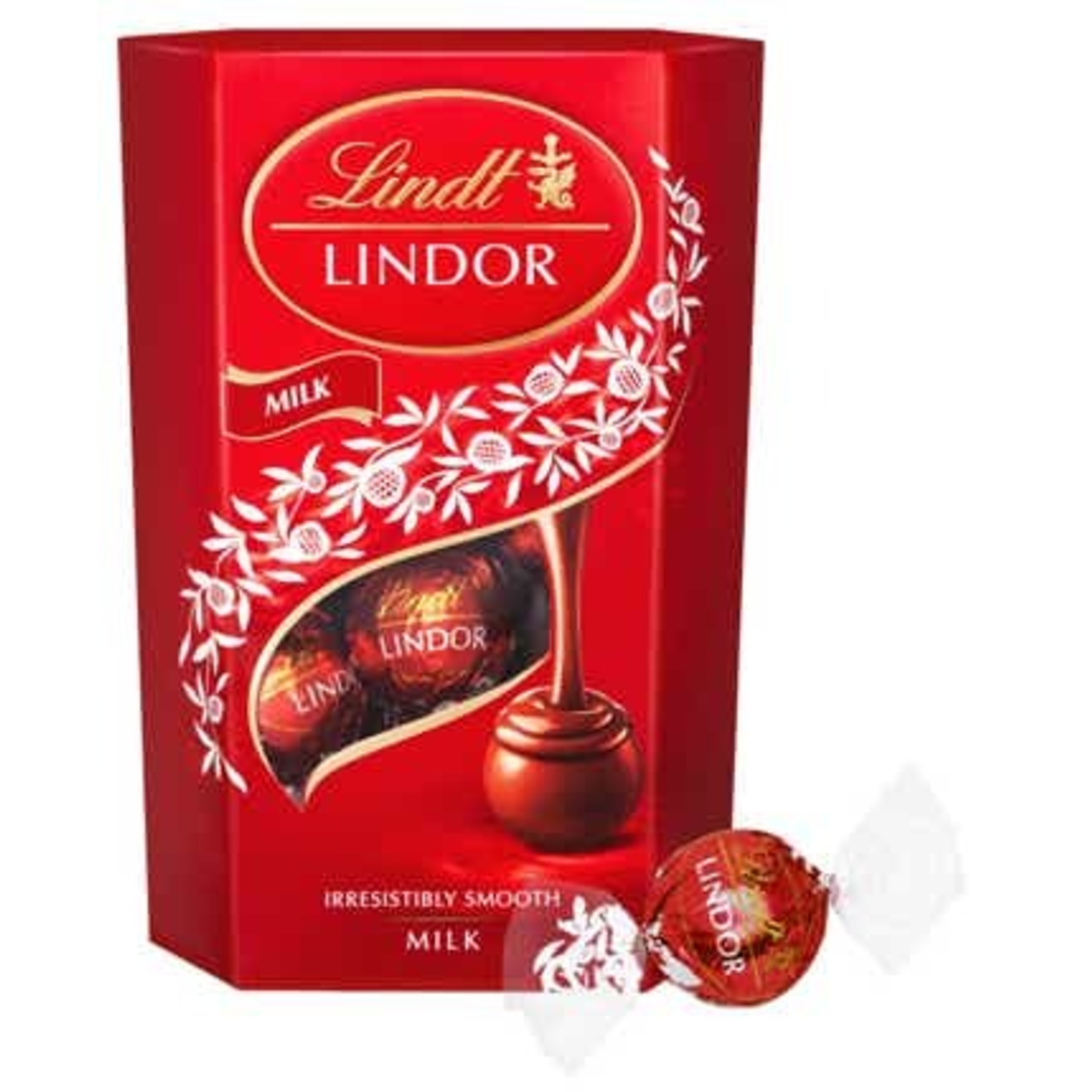 Lindt Lindor Mléčná čokoláda s jemnou krémovou náplní