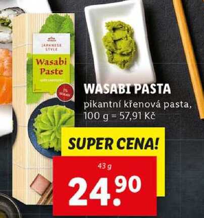 WASABI PASTA, 43 g