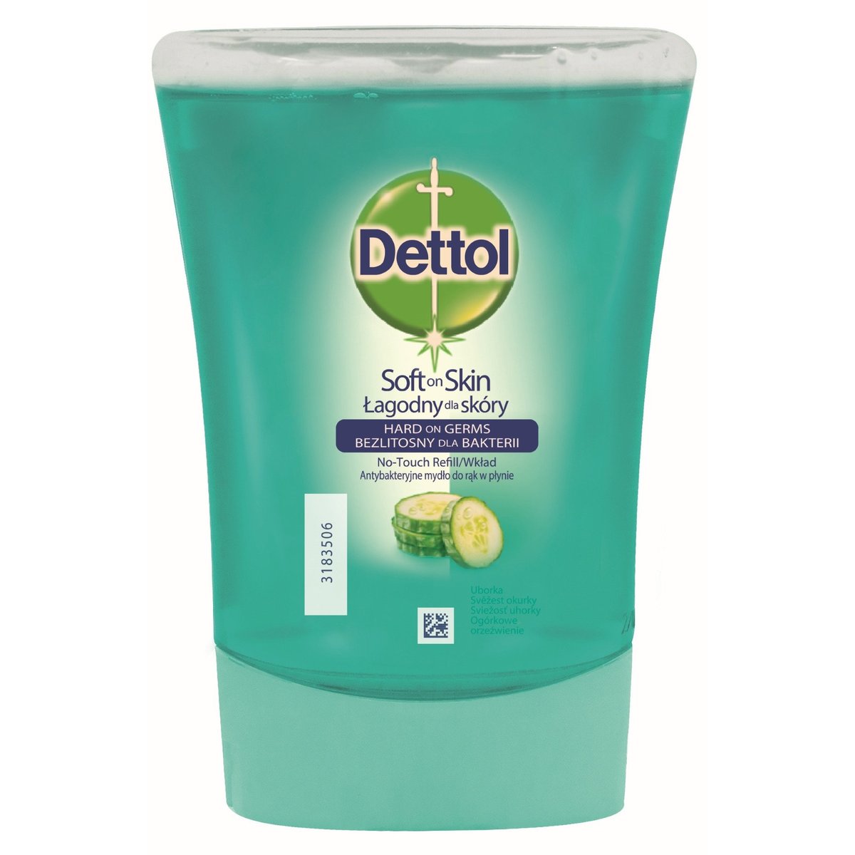 Dettol Náhradní náplň do bezdotykového dávkovače svěžest okurky