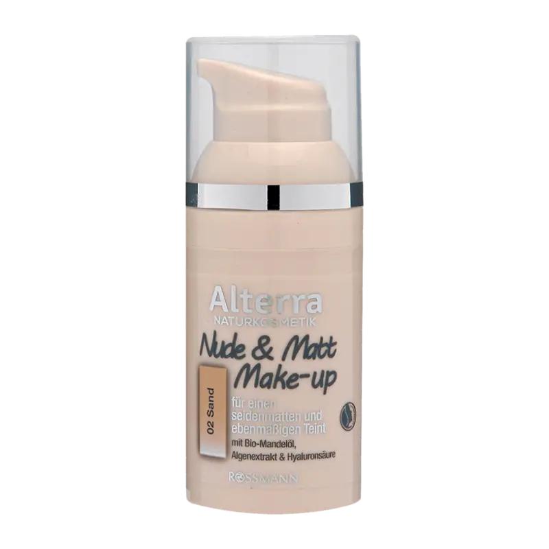 Alterra Naturkosmetik Make-up Nude & Matt 02 Sand, 1 ks