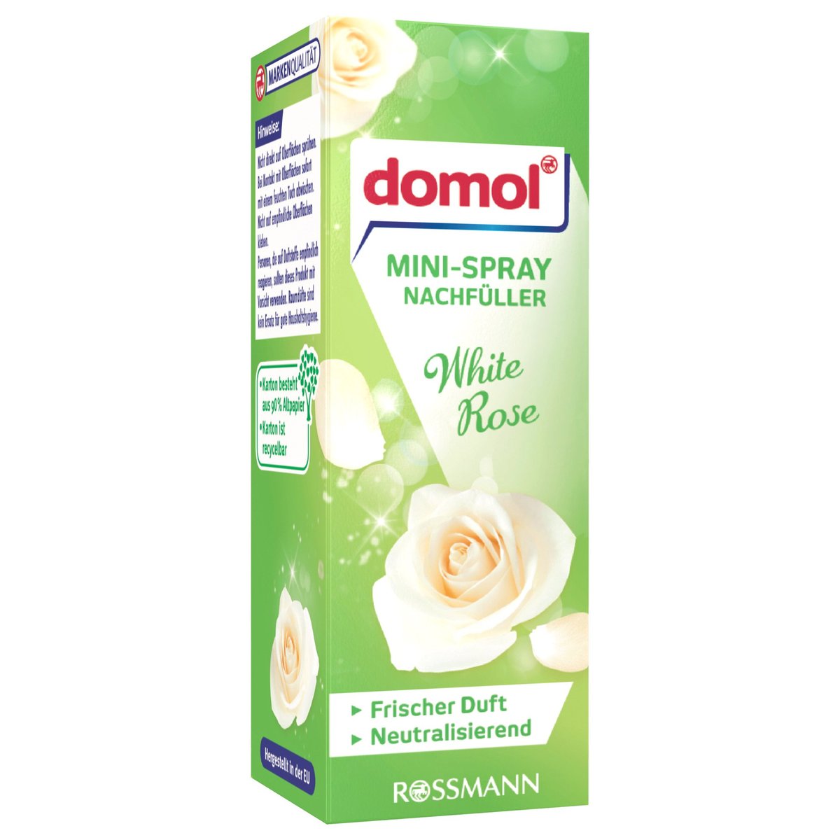 Domol White Rose osvěžovač vzduchu, náhradní náplň