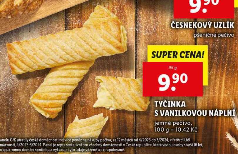 TYČINKA S VANILKOVOU NÁPLNÍ, 95 g