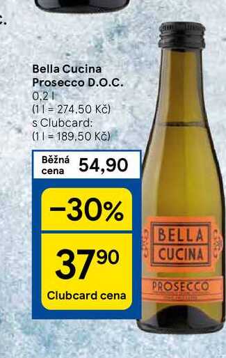 Bella Cucina Prosecco D.O.C., 0,2 l