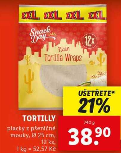 TORTILLY, 740 g