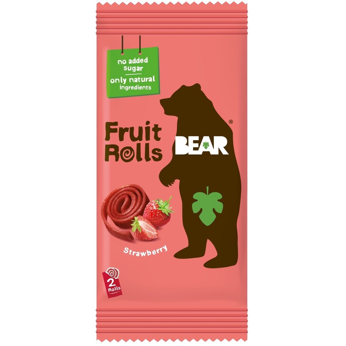 Bear Fruit Rolls ovocné rolované plátky jahoda