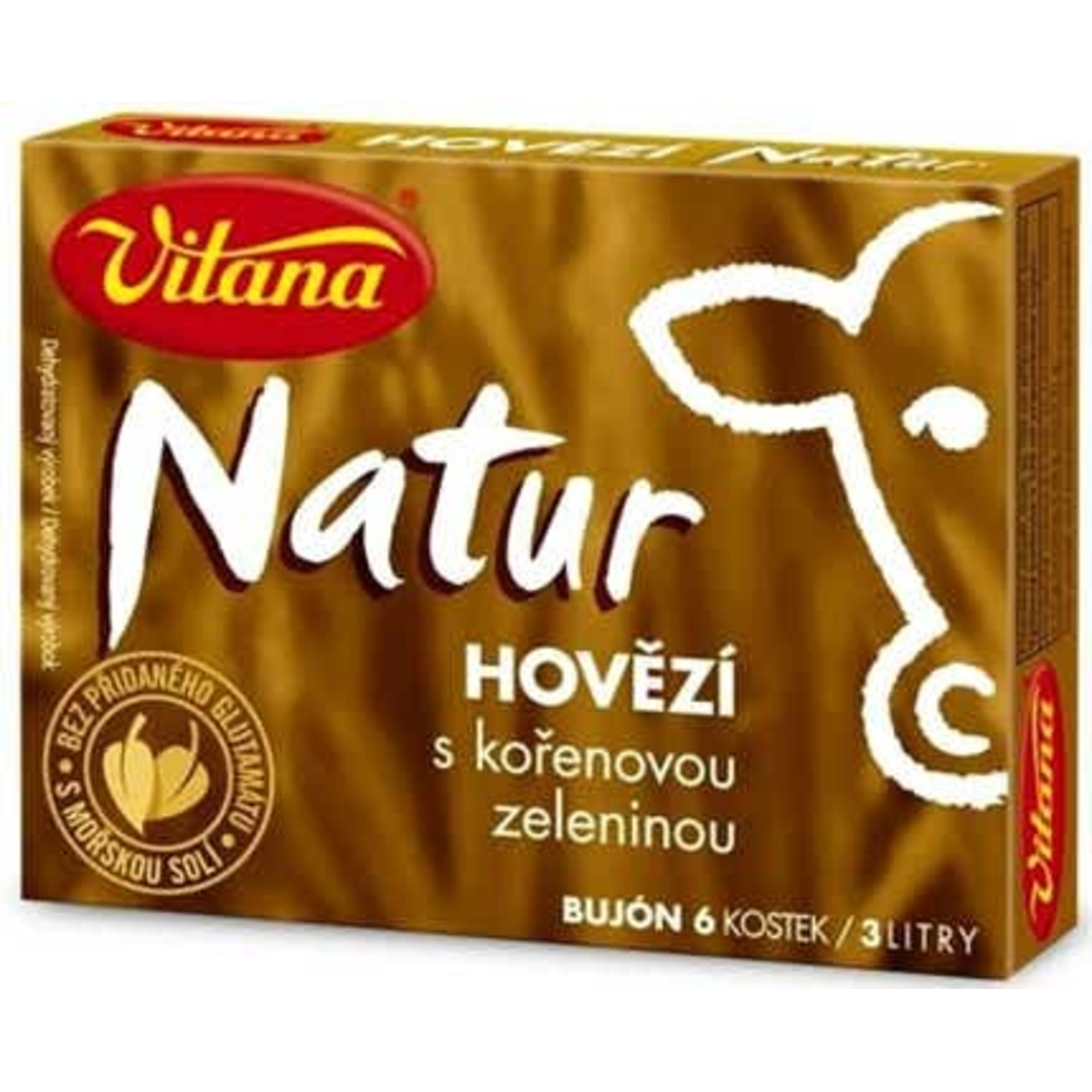 Vitana Natur Hovězí bujón s kořenovou zeleninou