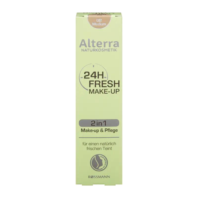 Alterra Naturkosmetik Make-up 24h Fresh 02 Medium, 1 ks