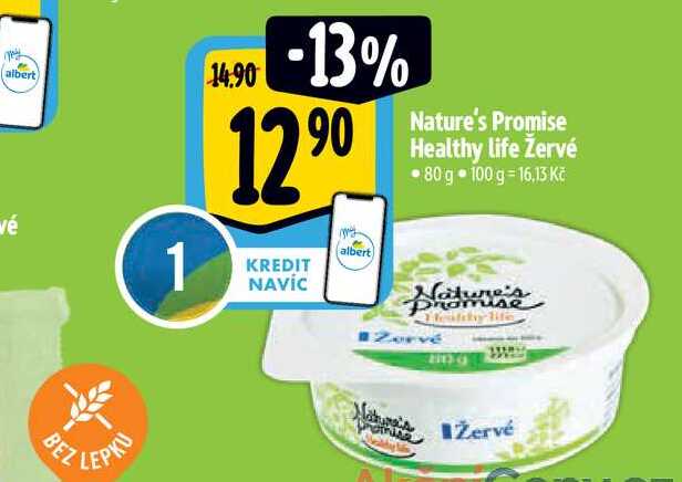   Nature's Promise Healthy life Žervé 80 g 