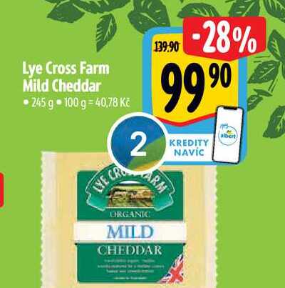 Lye Cross Farm Mild Cheddar 245 g