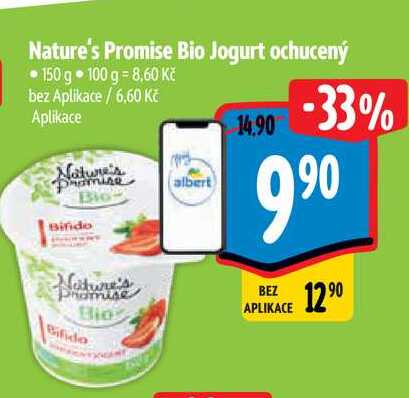 Nature's Promise Bio Jogurt ochucený 150 g 